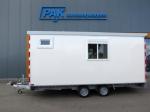 Proline Schaftwagen tandemas 500x245x210cm 2150kg met magazijn en toilet ruimte